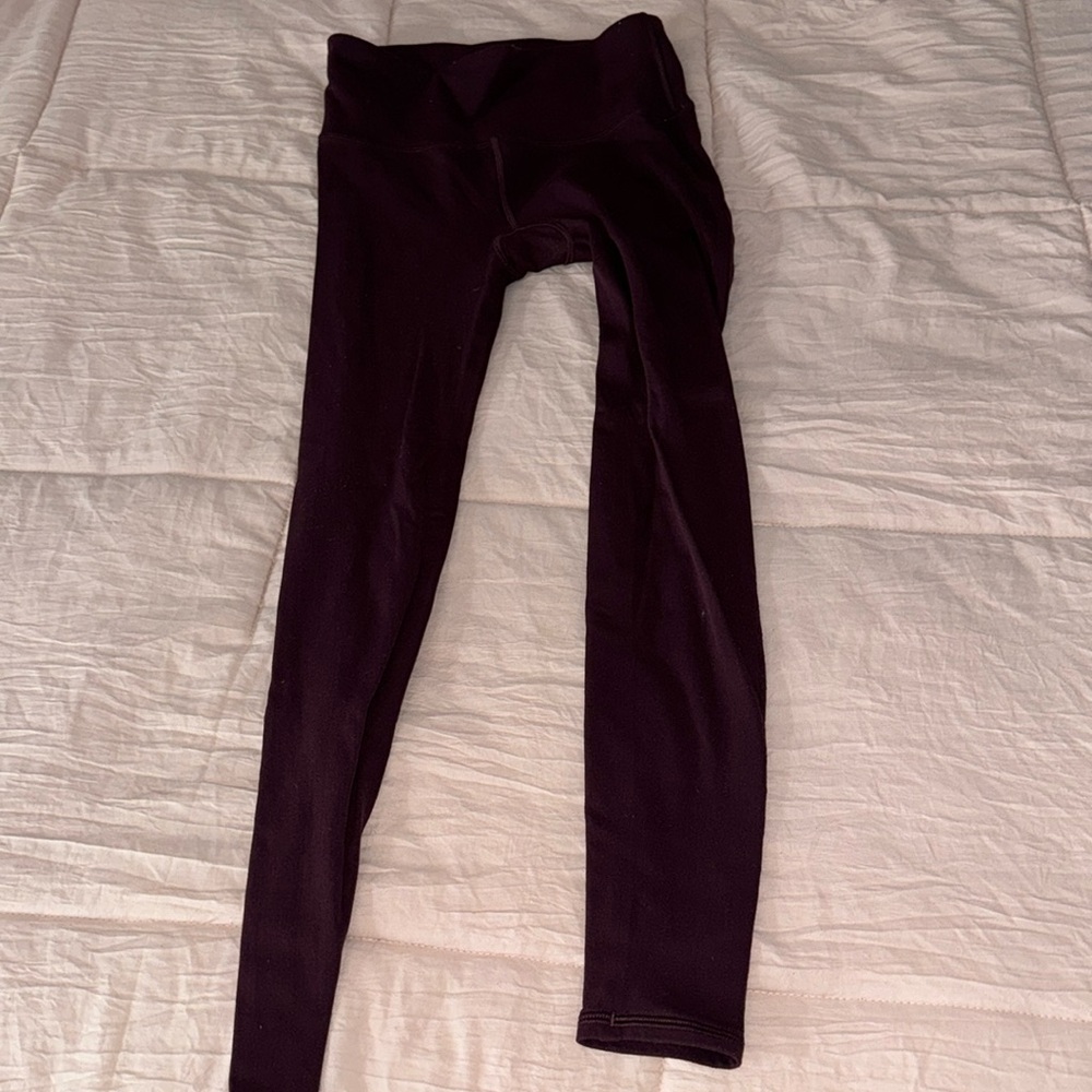 Lululemon Leggings Maroon